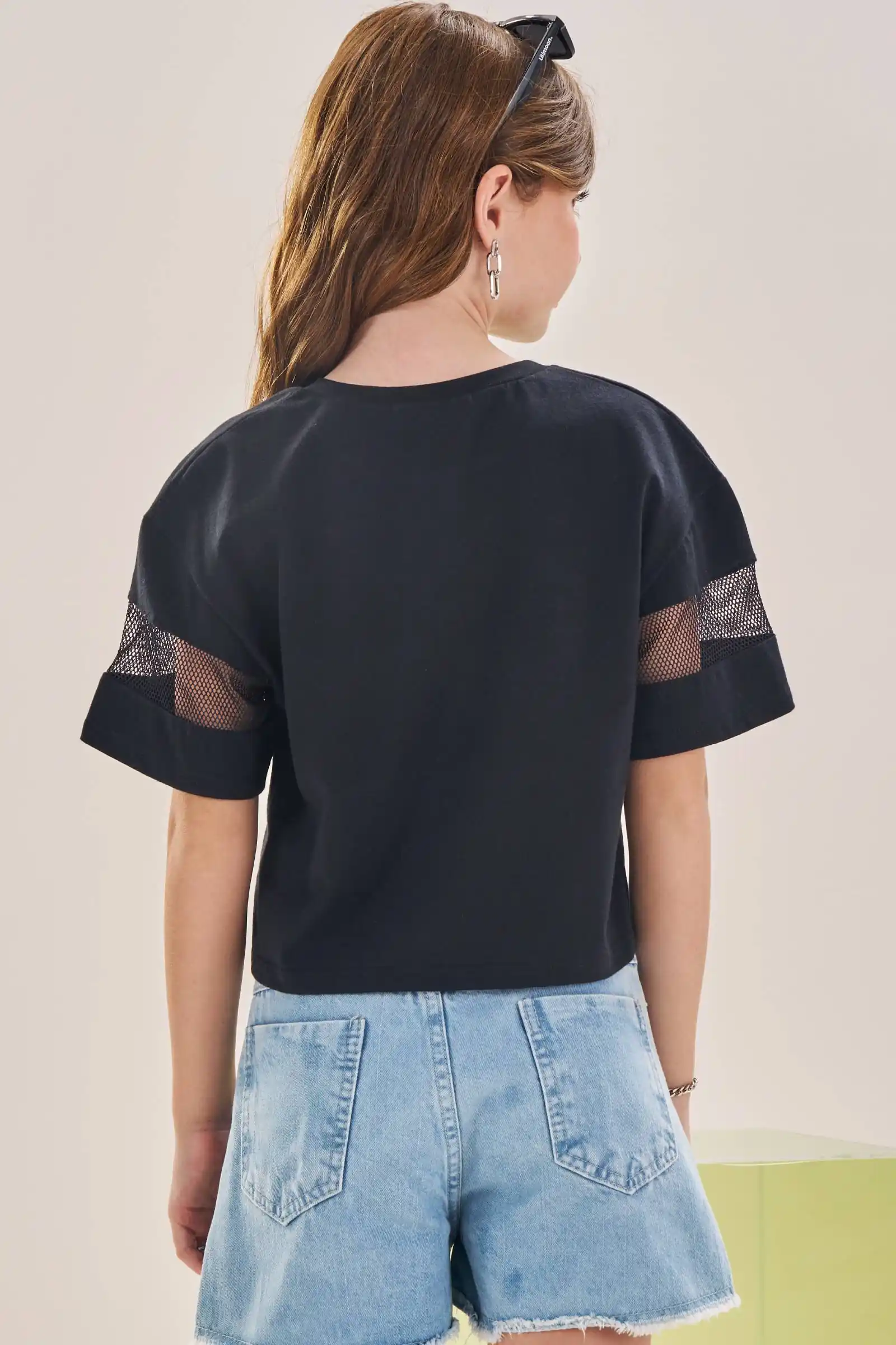 Blusa boxy over em meia malha Lilimoon - Imagem 2